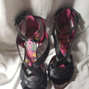 LNWO W's BETSEYVILLE US 6 FAUX LEA BUCKLE CRISS CR